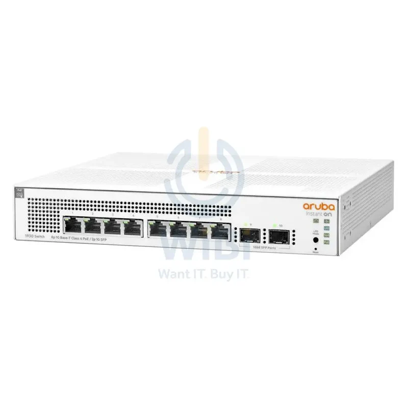 Aruba Instant On 1930 8G Class4 PoE Switch - 8 Port / AC 120/230 V - Switch