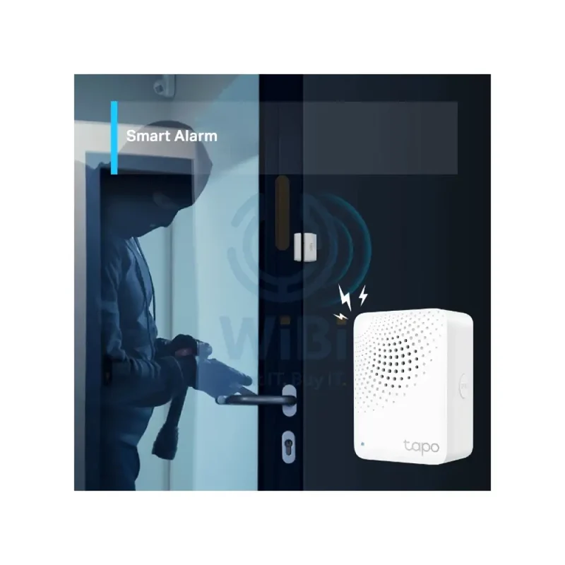 TP-Link (Tapo H100) Smart Hub with Chime (Hub Required)