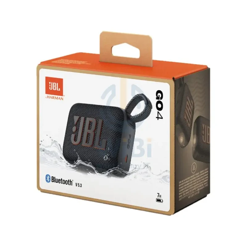JBL Go 4 Ultra-Portable Bluetooth Speaker - 5.3 / Black