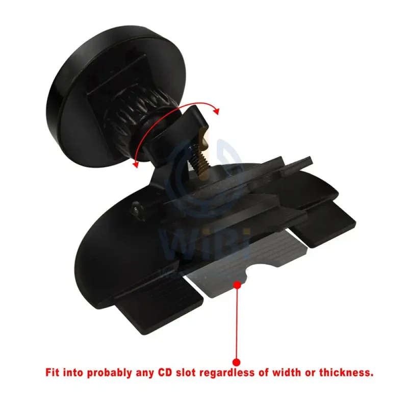 Eltoro CD Slot Car Mount with Magsafe Phone Holder – Black