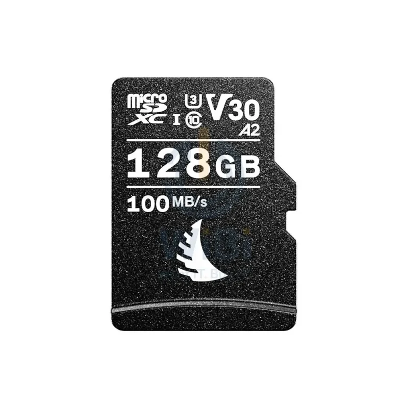 بطاقة ذاكرة أنجل بيرد AVP128MSDV30 إيه في برو UHS-I microSDXC، سعة 128 جيجابايت، مع محول