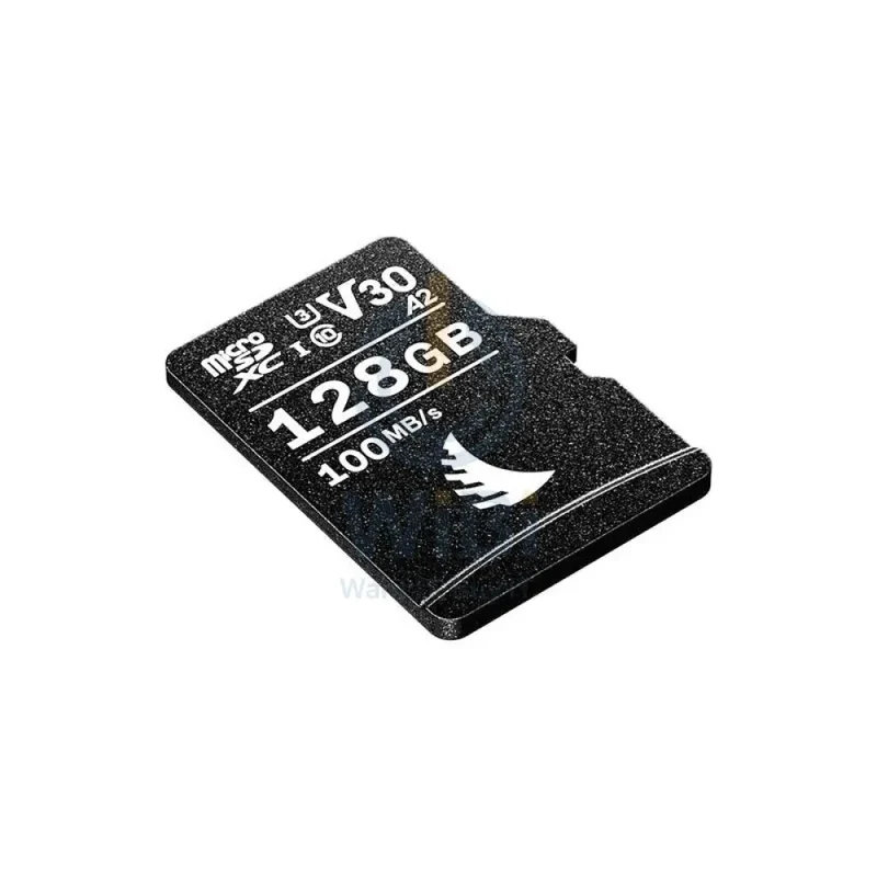 بطاقة ذاكرة أنجل بيرد AVP128MSDV30 إيه في برو UHS-I microSDXC، سعة 128 جيجابايت، مع محول