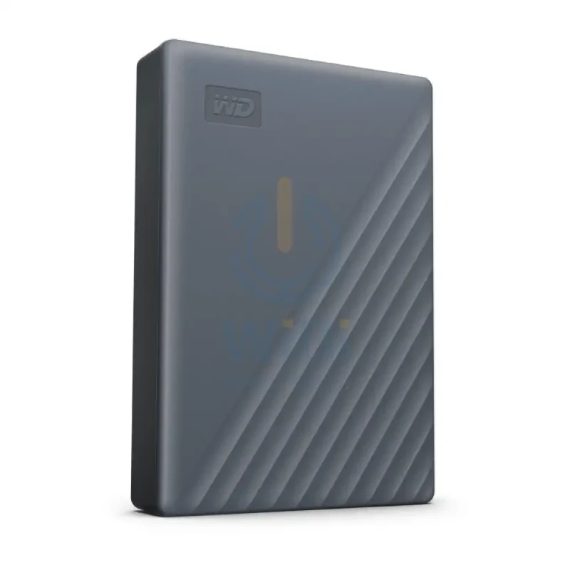 WD My Passport - 5TB / Up to 5Gbps / USB 3.2 Gen 1 / Grey / External Hard Drive