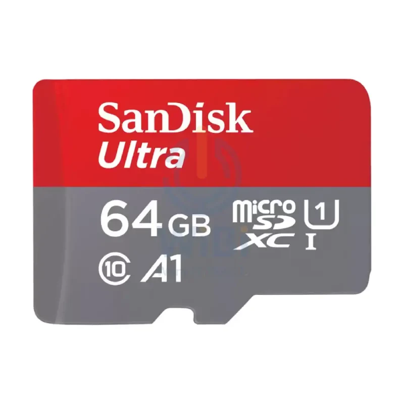 SanDisk Ultra UHS-I MicroSD Card - 64GB / Up to 140 MB/s