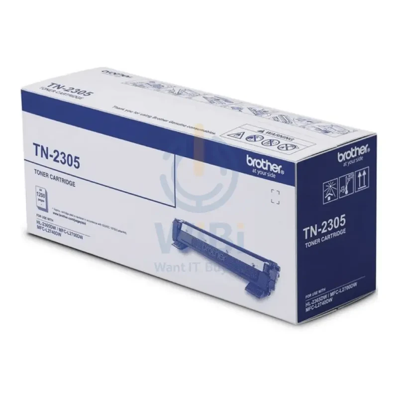 Brother TN-2305 Black Color - 1200 Pages / Black Color / Toner Cartridge