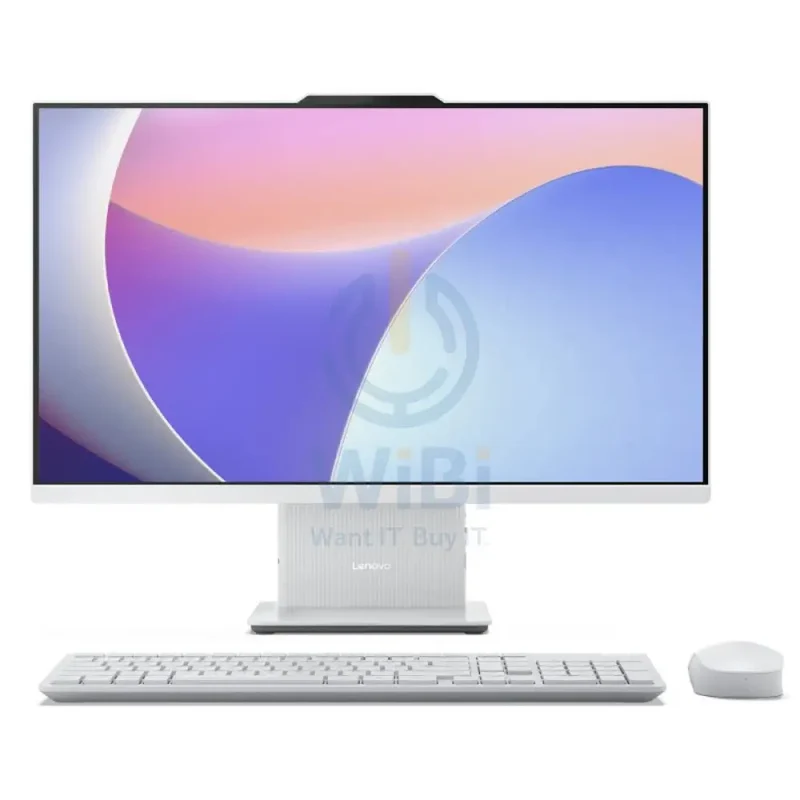 Lenovo IdeaCentre 27 Gen 9 AIO PC - i7 / 8GB / 512GB (NVMe M.2 SSD) / 27" FHD Non-Touch / DOS (Without OS) / Arabic/English / 1YW / Cloud Grey - Desktop