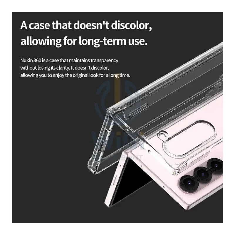 Araree Nukin 360 Side Hinge Case - Samsung Galaxy Z Fold 6 / Clear