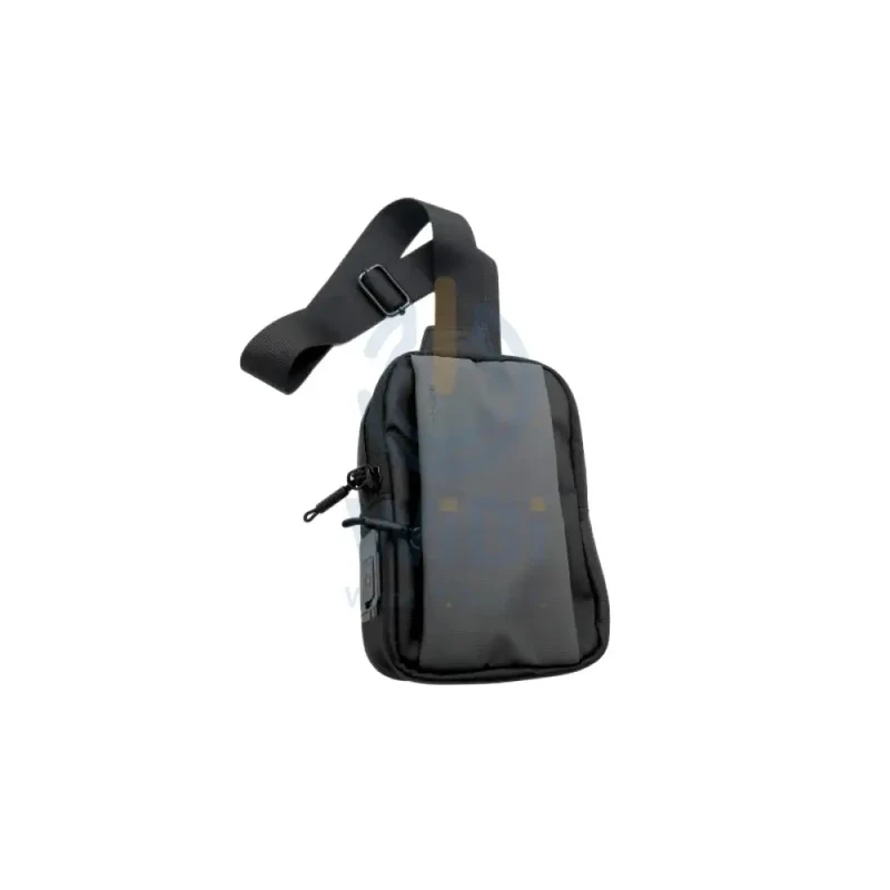 Porodo Lifestyle Cross Body Sling Bag - Black/Grey