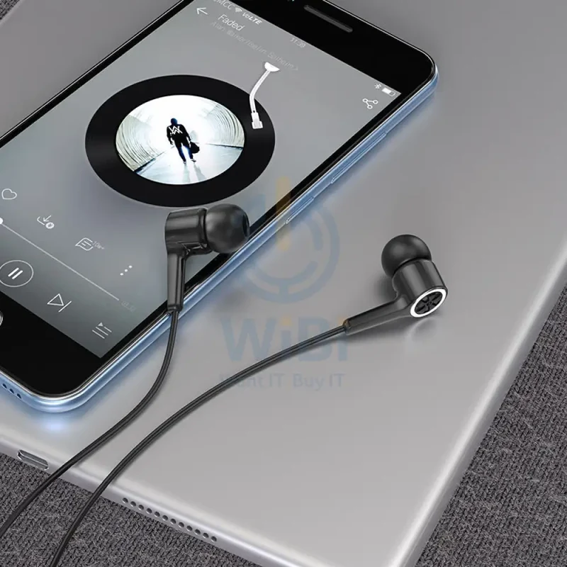 Hoco M104 Earphones - 3.5mm Jack / In-Ear / Wired / Black