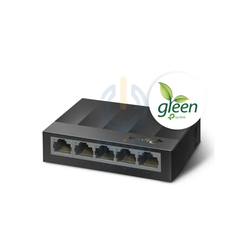 مبدل شبكة مكتبي تي بي-لينك LS1005G جيجابت، 5 منافذ، بسرعة 10 جيجابت في الثانية