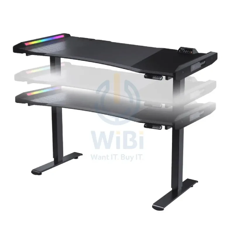 Cougar E-Mars Electrical Gaming Desk - Black