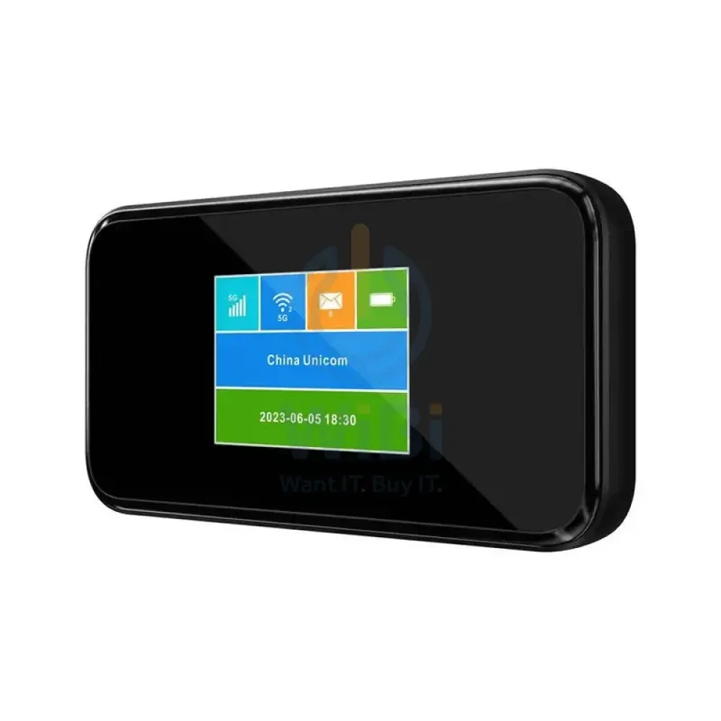 Porodo High-speed 5G mobile router - Black