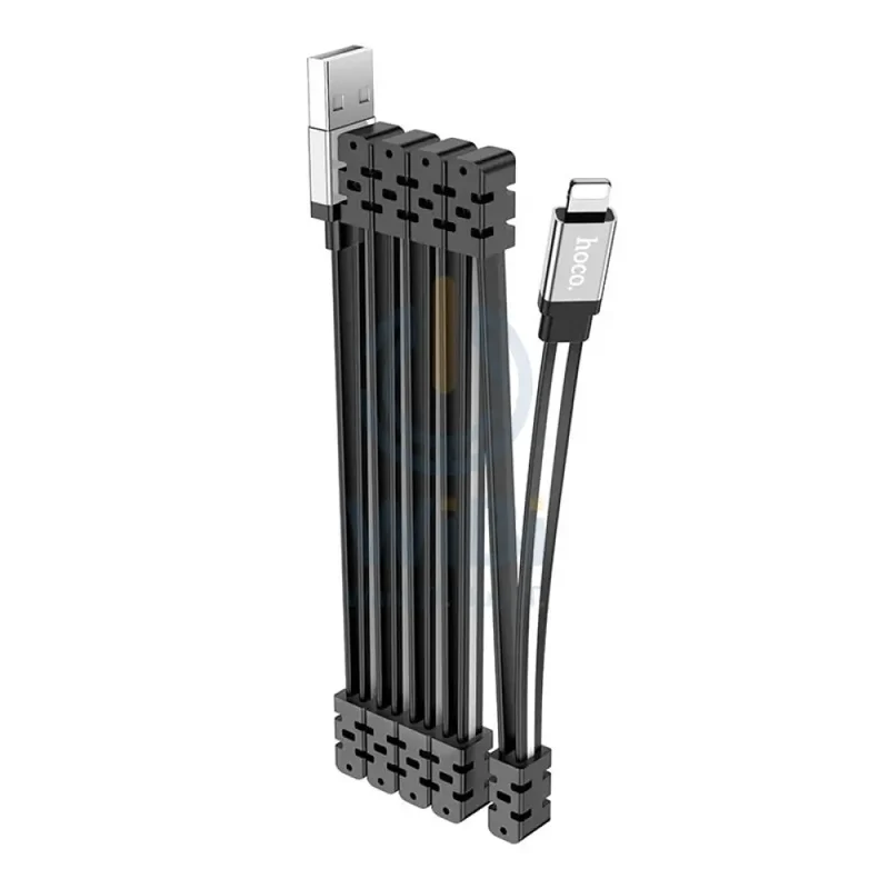 Hoco U103 Magnetic USB to Lightning 1 Meter - Black