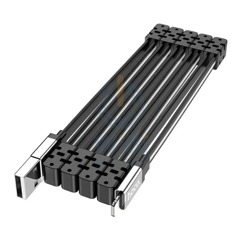 Hoco U103 Magnetic USB to Lightning 1 Meter - Black