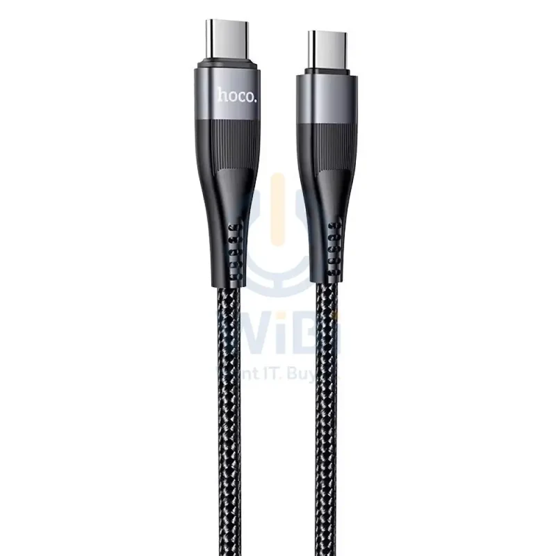 Hoco U99 Vortex Type-C to Type-C 2 Meter - Black