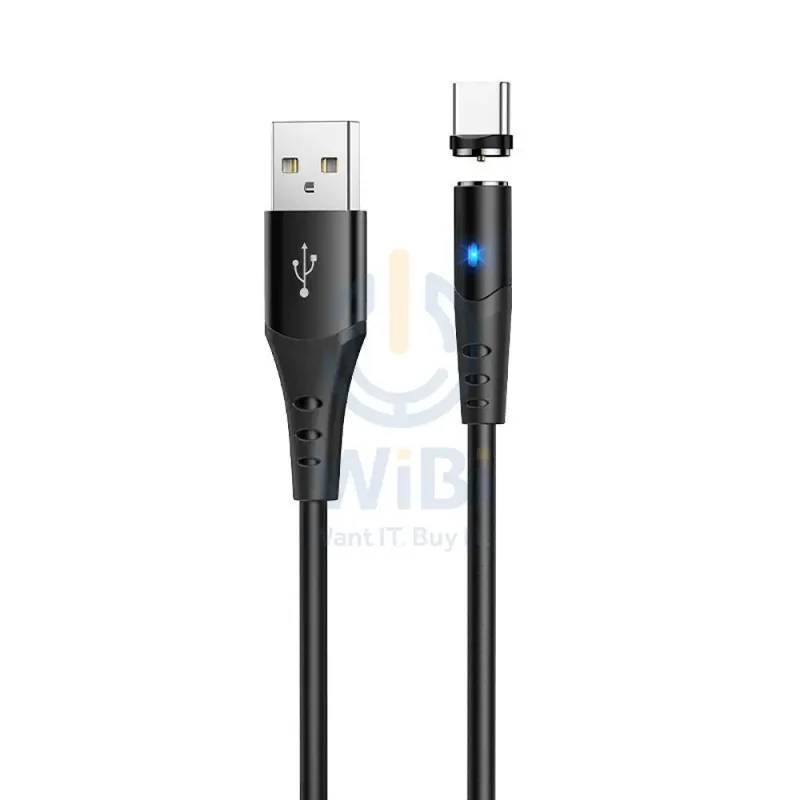 Hoco X60 Honorific USB to Type-C 1 Meter - Black