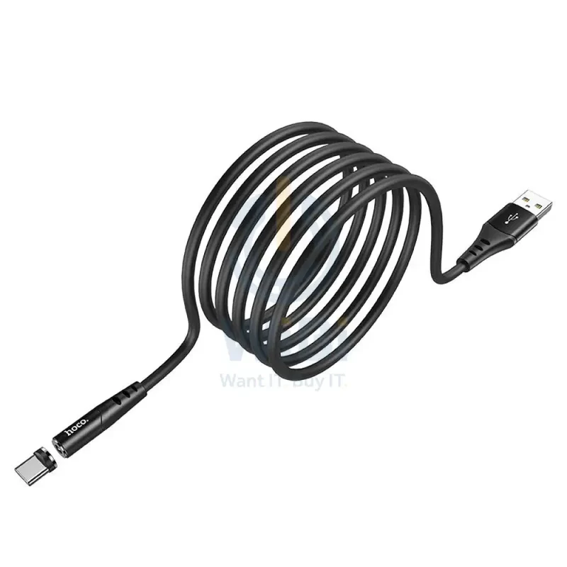 Hoco X60 Honorific USB to Type-C 1 Meter - Black