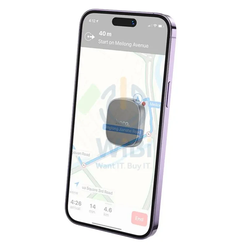 Hoco H52 Mini Size Magnetic Dashboard Car Phone Holder - Black