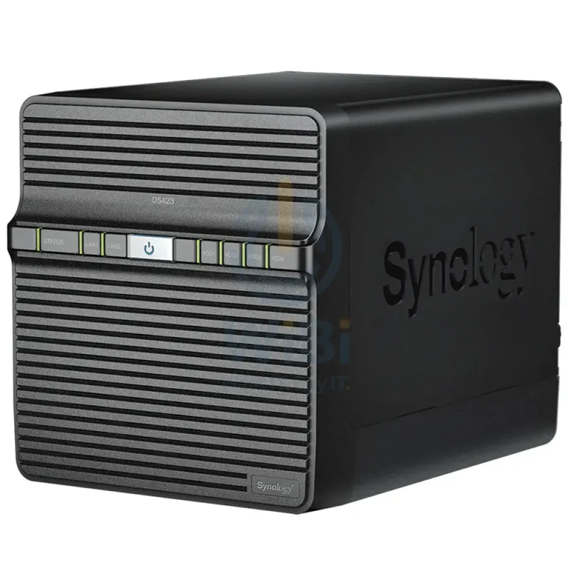 Synology DiskStation DS423 - 54TB / 3x 18TB / SATA / 4-Bays / USB / LAN / Desktop