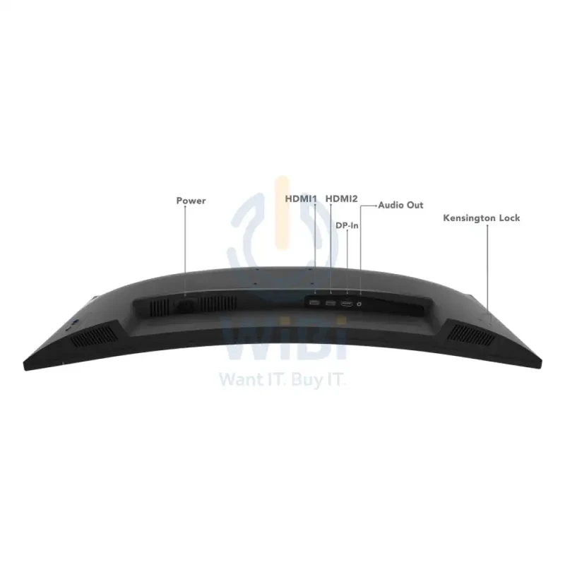 Lenovo G32qc-30 QHD Curved Gaming Monitor - 31.5" QHD / 0.5ms / HDMI / DisplayPort - Monitor