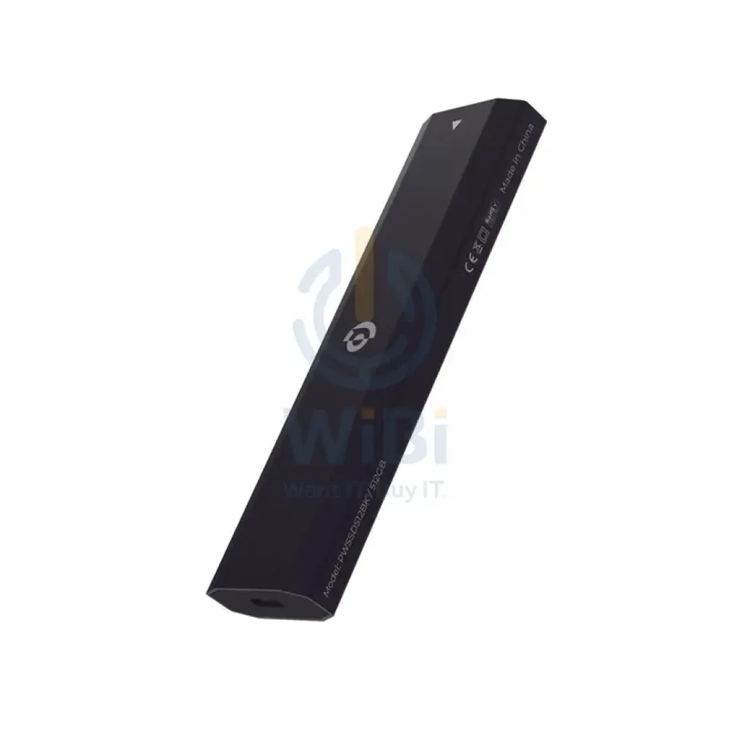 Powerology Dual Protocol Portable SSD - 512GB / Up to 480MB/s / External SSD (Solid State Drive)