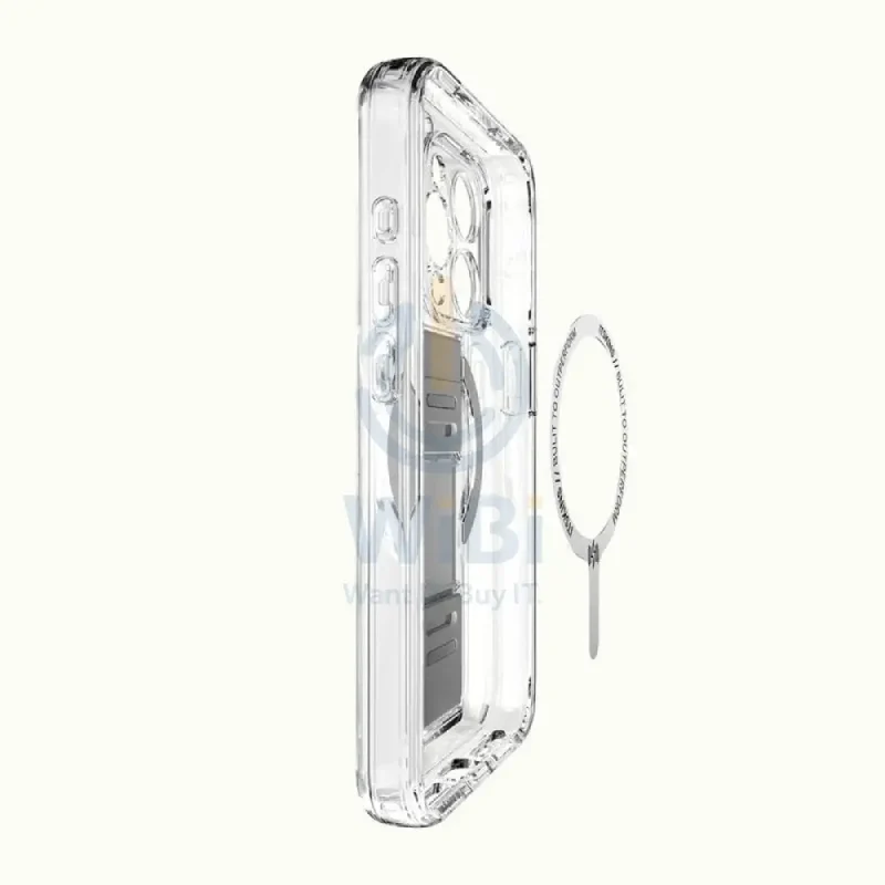 Itskins Avana Magsafe Grip-It Series Case With Camera Lens Protector - iPhone 15 Pro Max / Clear