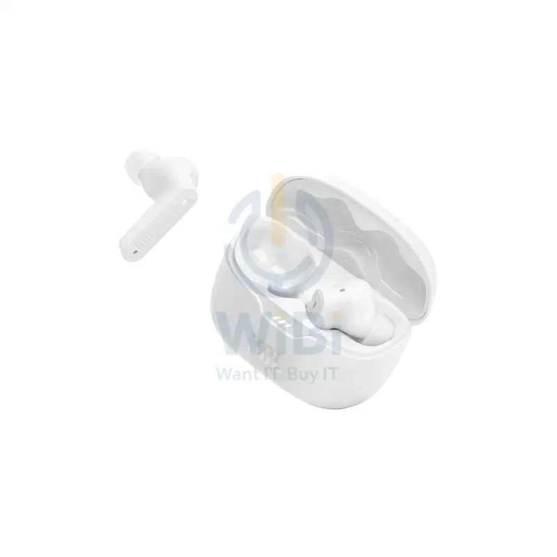 JBL Tune Beam True Wireless Noise Cancelling Earbuds - White
