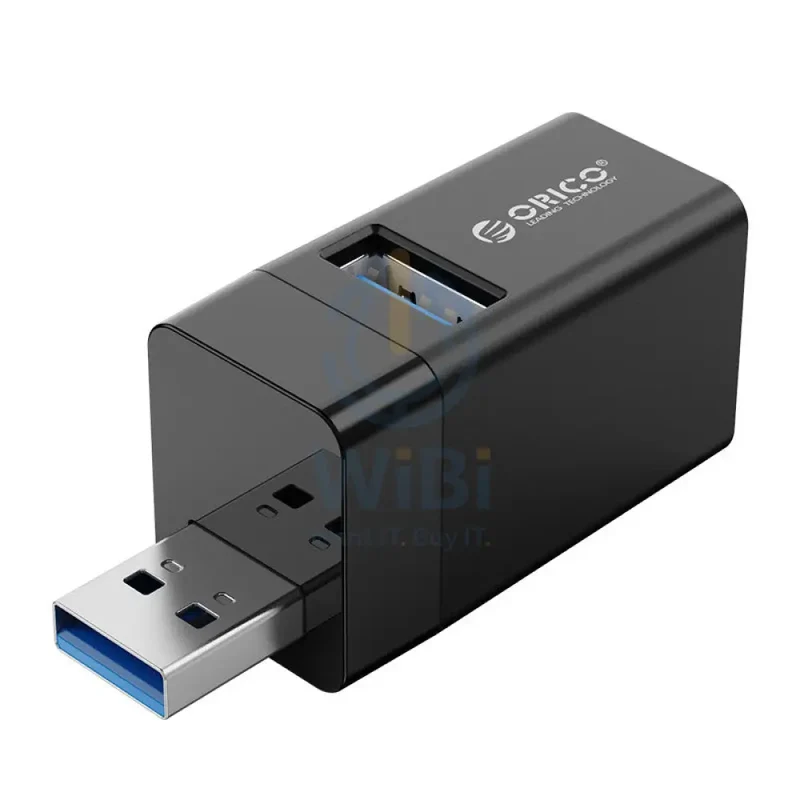 ORICO Mini 3-in-1 USB Hub - Black