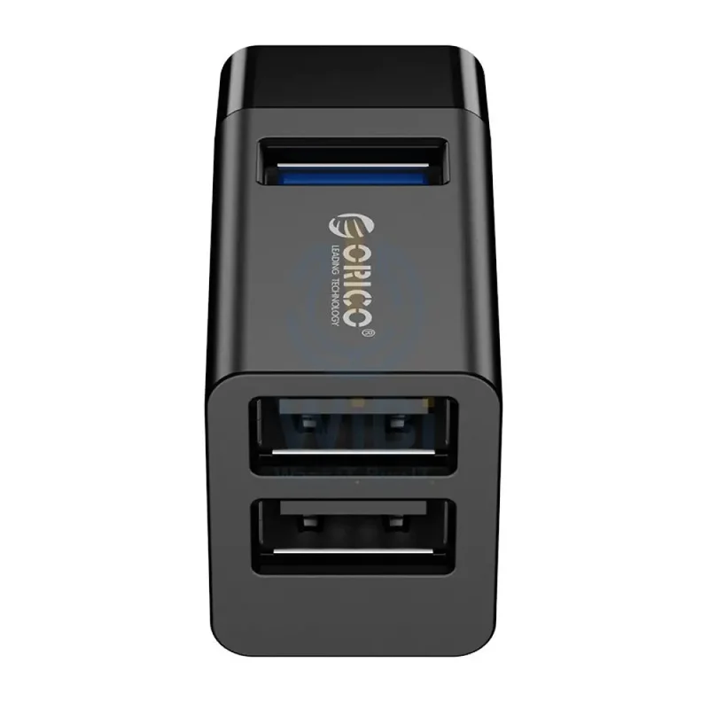 ORICO Mini 3-in-1 USB Hub - Black