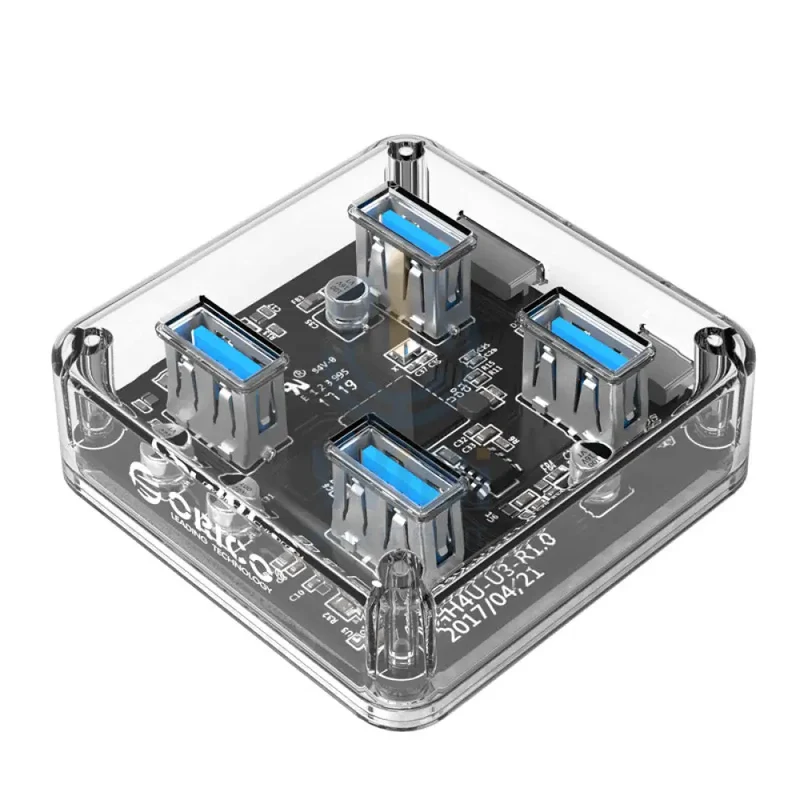 ORICO 4 Port USB3.0 Transparent HUB