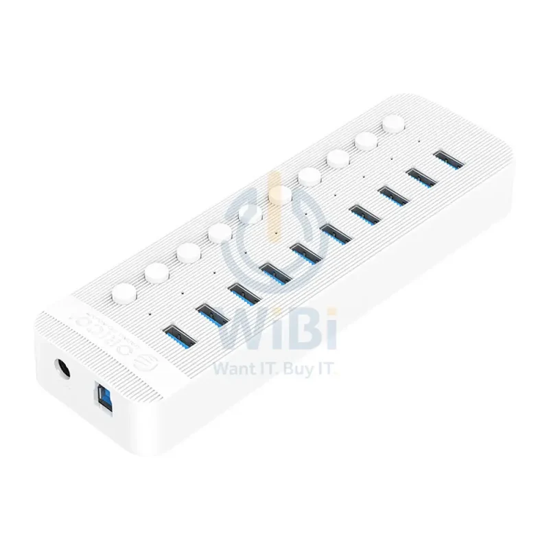ORICO Multi-Port Hub With Individual Switches - White