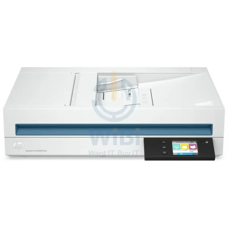 HP ScanJet Pro N4600 fnw1 - 40ppm / 1200dpi / A4 / LAN / Wi-Fi / USB / Flatbed ADF Scanner