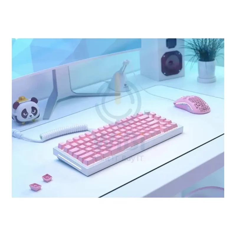 Glorious GMMK ABS Doubleshot V2 Mech Keycaps - 123 Keys / Pink