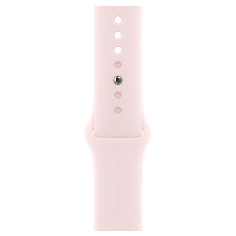 Apple Watch Series 9 with Sport Band - LTPO OLED / 64GB / 41mm / Medium/Large / Bluetooth / Wi-Fi / Light Pink