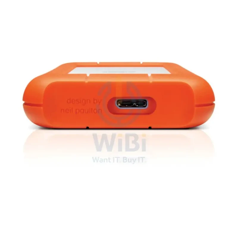 LaCie Rugged portable Mini - 4TB / 5.0 Gbps / USB 3.0 / Type-C / External Hard Drive