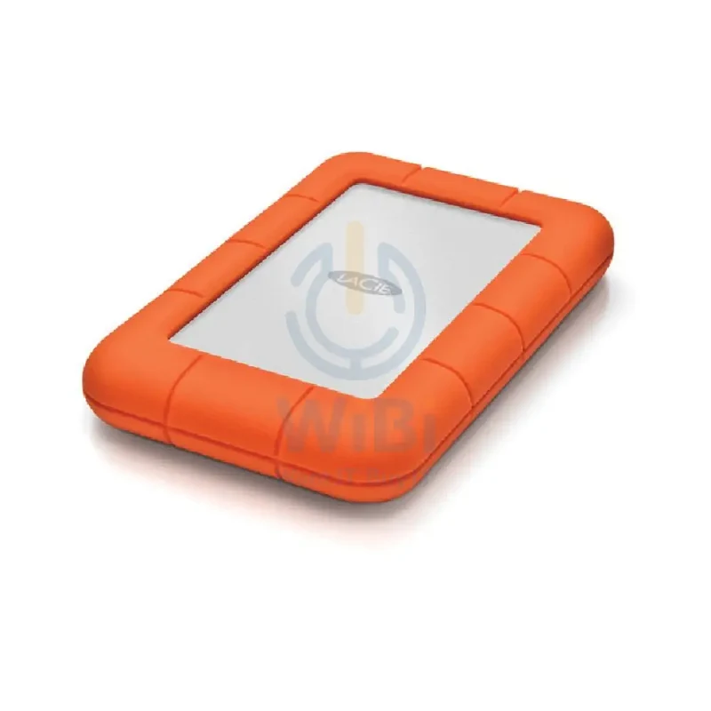 LaCie Rugged portable Mini - 2TB / 5.0 Gbps / USB 3.0 / Type-C / External Hard Drive
