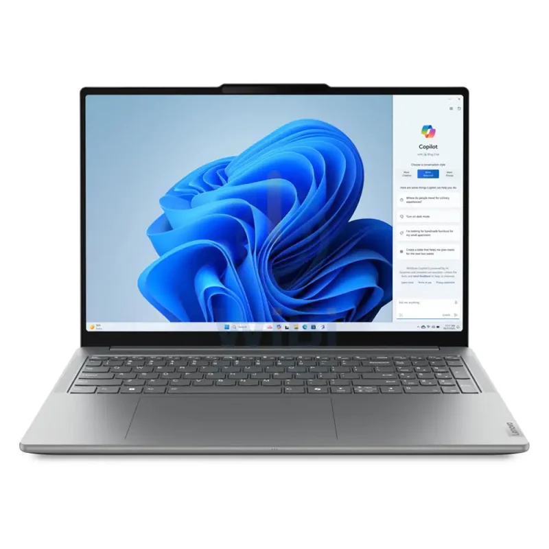 Lenovo Yoga Pro 9 Gen 9 - 16.0" 3.2K Touch / Ultra 9 185H / 32GB / 1TB (NVMe M.2 SSD) / RTX 4060 8GB VGA / Win 11 Home / 2YW / Arabic/English / Luna Grey - Laptop
