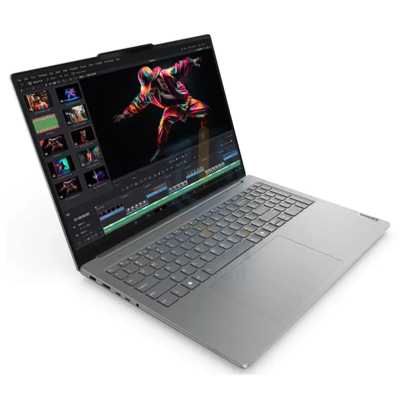 Lenovo Yoga Pro 9 Gen 9 - 16.0" 3.2K Touch / Ultra 9 185H / 32GB / 1TB (NVMe M.2 SSD) / RTX 4060 8GB VGA / Win 11 Home / 2YW / Arabic/English / Luna Grey - Laptop