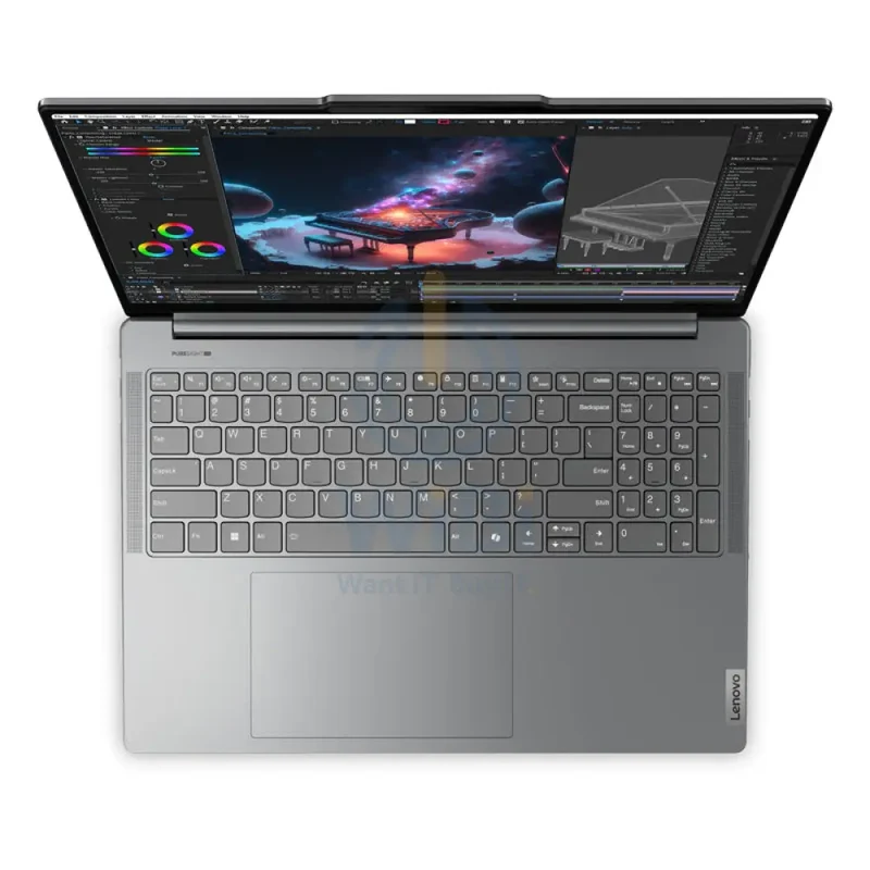 Lenovo Yoga Pro 9 Gen 9 - 16.0" 3.2K Touch / Ultra 9 185H / 32GB / 1TB (NVMe M.2 SSD) / RTX 4060 8GB VGA / Win 11 Home / 2YW / Arabic/English / Luna Grey - Laptop