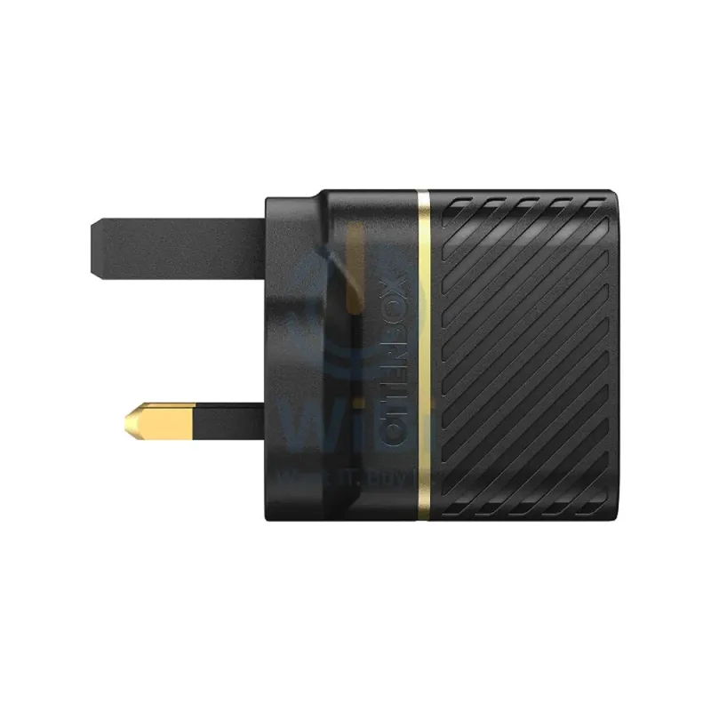 شاحن حائط أوتر بوكس GaN - 30 واط / USB-C / أسود - (معبأ في المستودع)