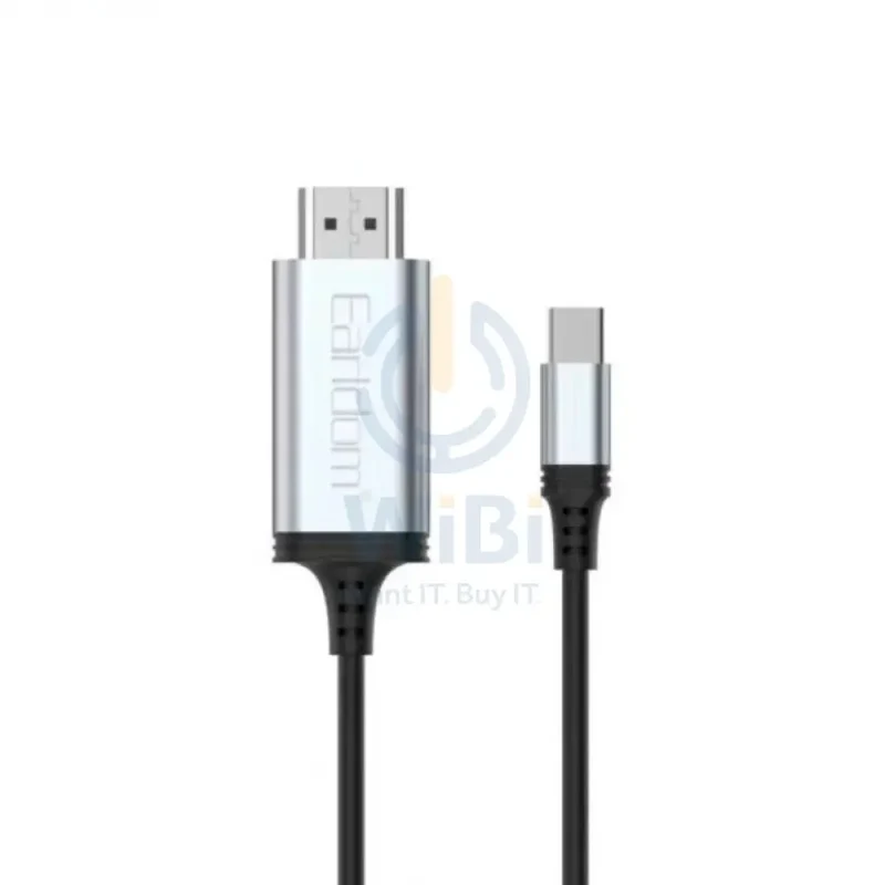 Earldom ET-W34 HDMI To USB-C HD Cable