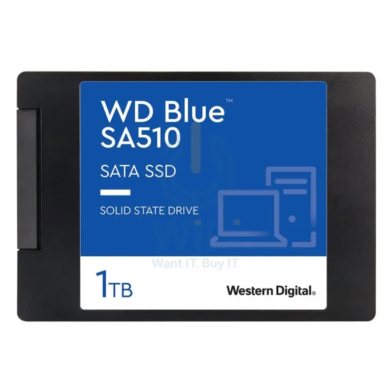 محرك اقراص صلب WD بلو SA510 SATA – سعة 1 تيرابايت – مقاس 2.5 بوصة / SATA-III / محرك اقراص صلب