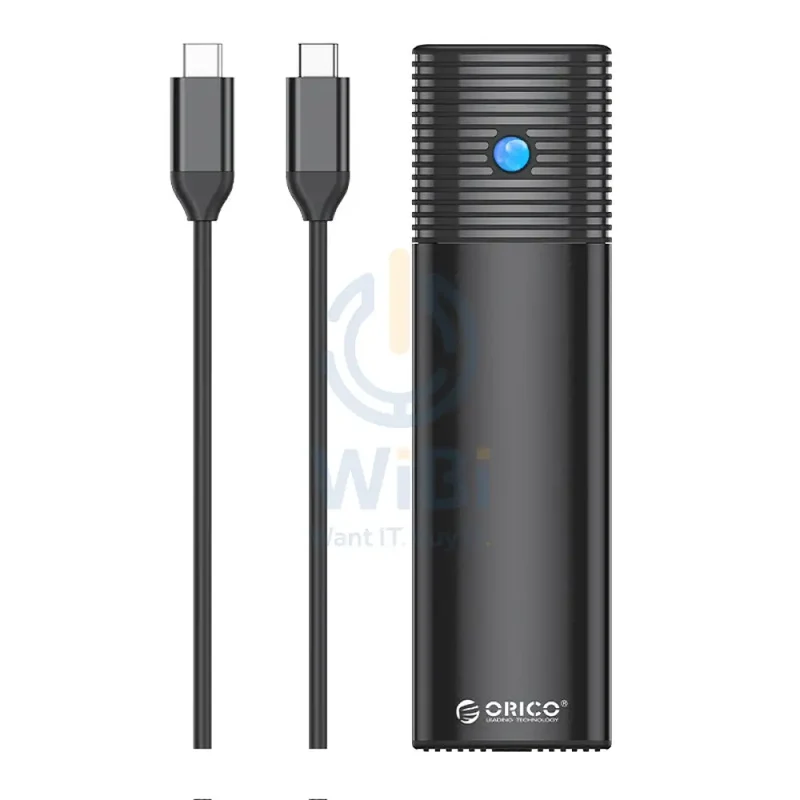 ORICO USB3.2 Gen2 Type-C M.2 NVMe SSD Enclosure - Black