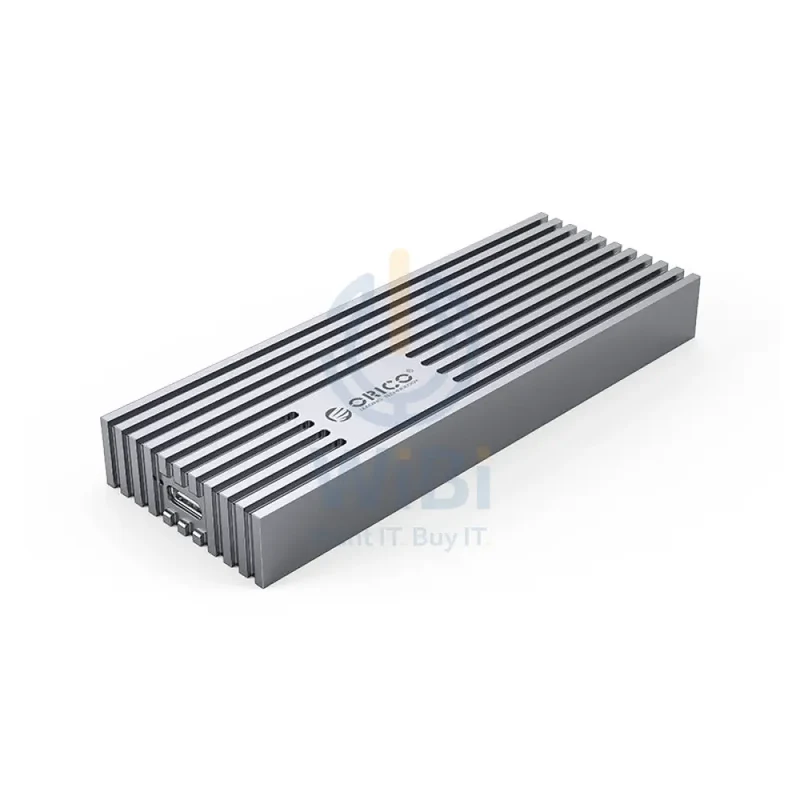 حافظة محرك أقراص صلبة SSD أوريكو M.2 NVMe بواجهة USB 3.2 وسرعة 20 جيجابت/ثانية - رمادي