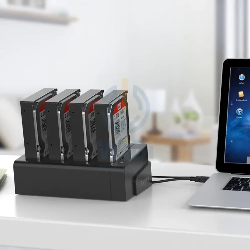 ORICO 2.5 / 3.5 inch 4 Bay USB3.0 1 to 3 Clone Hard Drive Dock