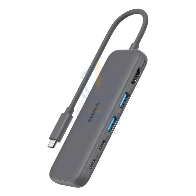Anker 332 USB-C Hub (5-in-1) - Black