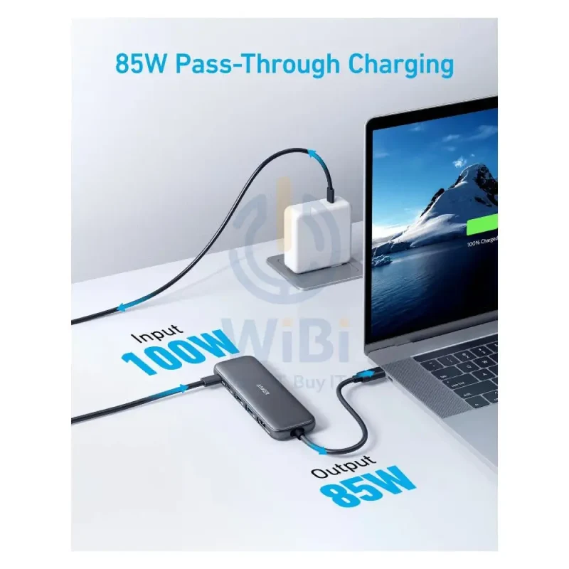 Anker 332 USB-C Hub (5-in-1) - Black