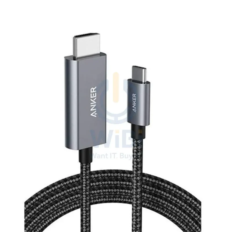 Anker 311 USB-C to HDMI 4K Nylon Cable - 1.8 Meter / Black
