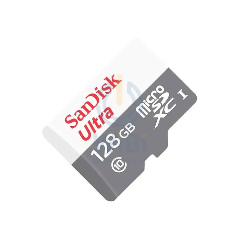 بطاقة ذاكرة سان ديسك ألترا microSDHC/microSDXC UHS-I، سعة 128 جيجابايت، سرعة تصل إلى 100 ميجابايت/ثانية