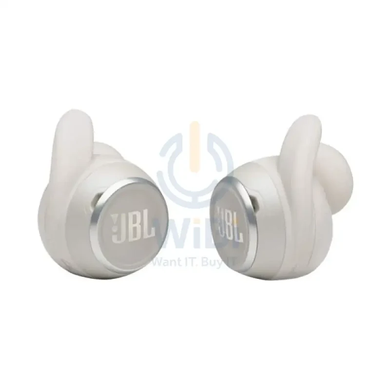 JBL Reflect Mini NC True Wireless Noise Cancelling Sport Headphones - White